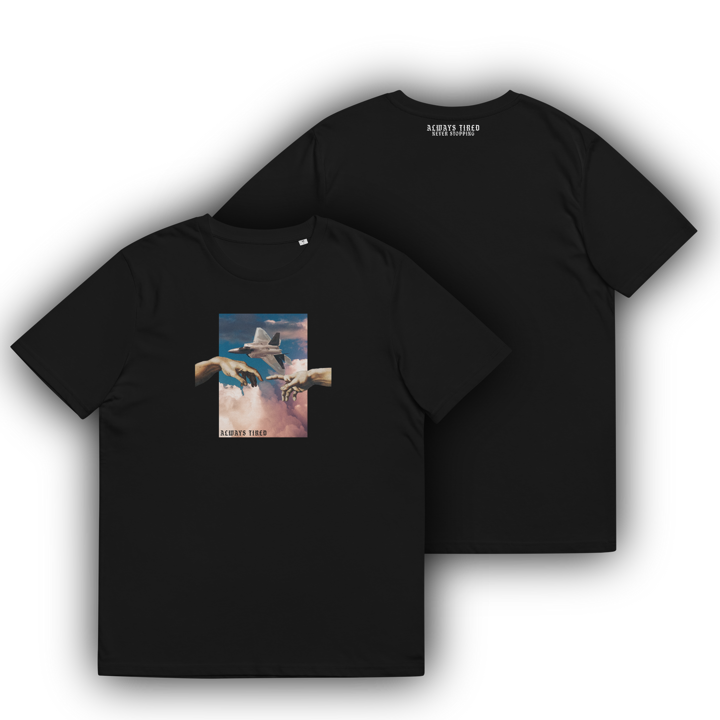 F22 Michelangelo Front Print Heavier T