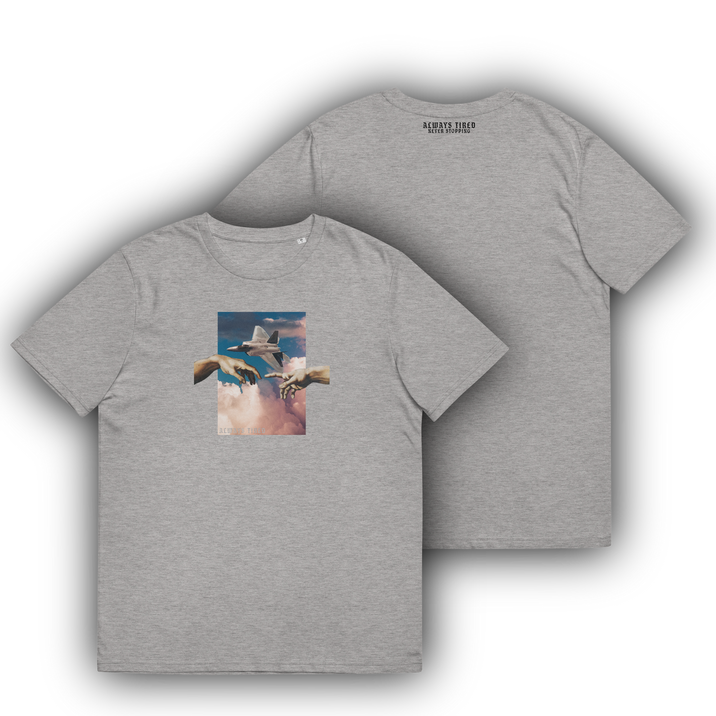 F22 Michelangelo Front Print Heavier T