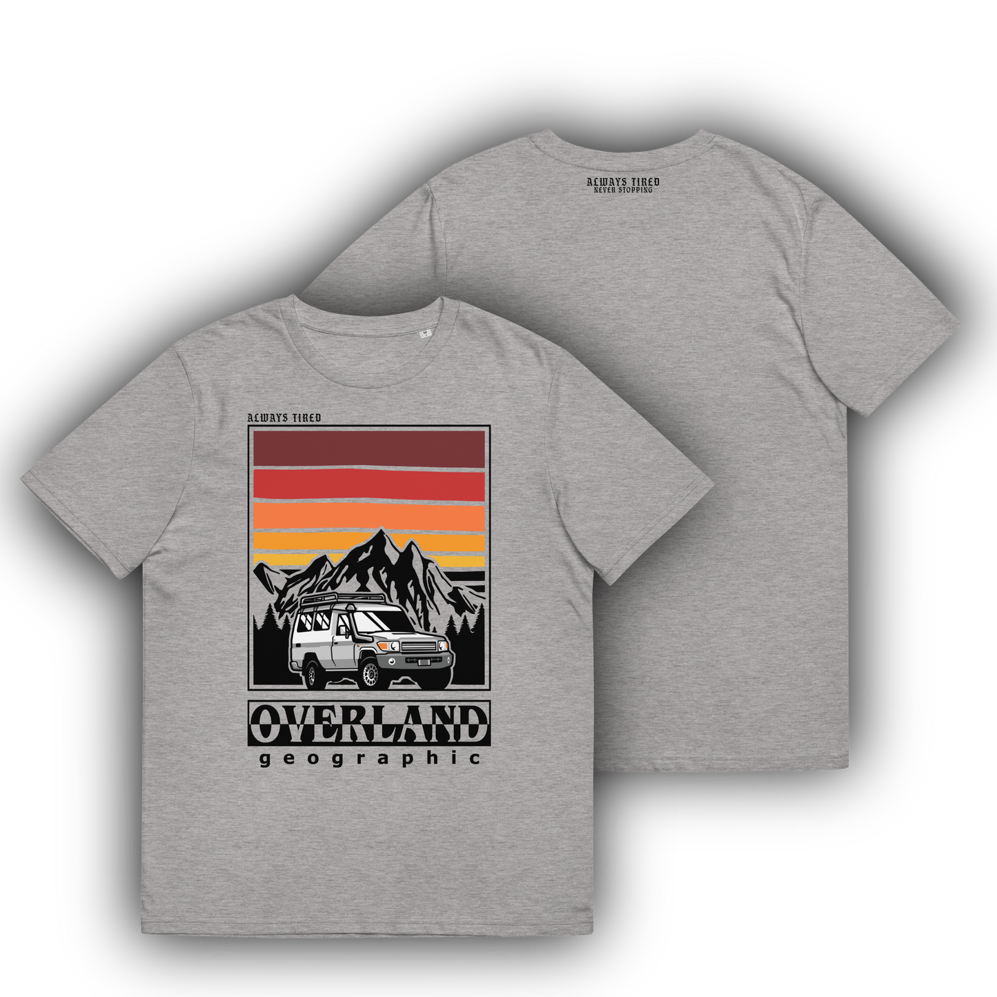 Land Cruiser 78 Overland Front Print Heavier T