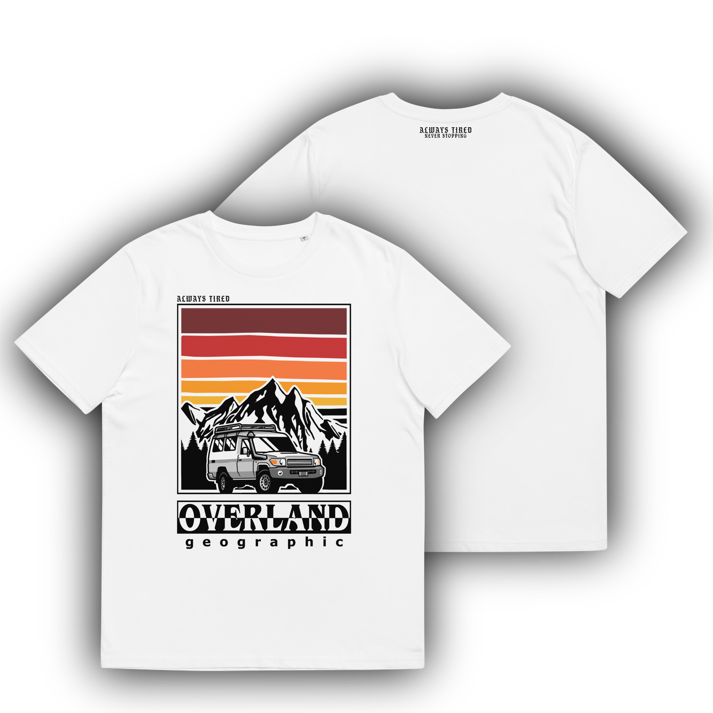 Land Cruiser 78 Overland Front Print Heavier T