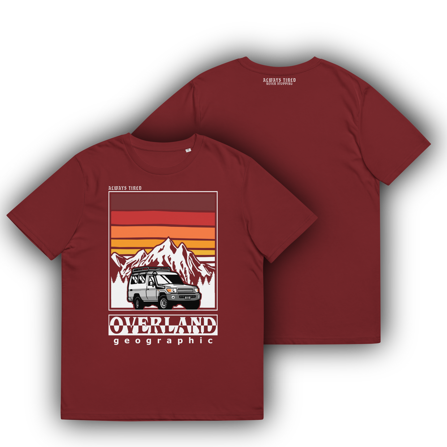 Land Cruiser 78 Overland Front Print Heavier T