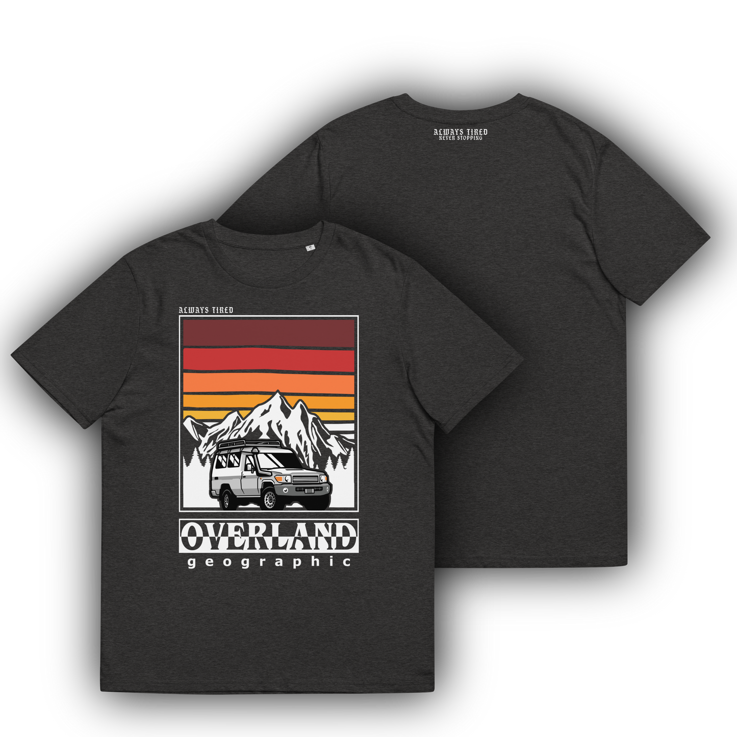 Land Cruiser 78 Overland Front Print Heavier T